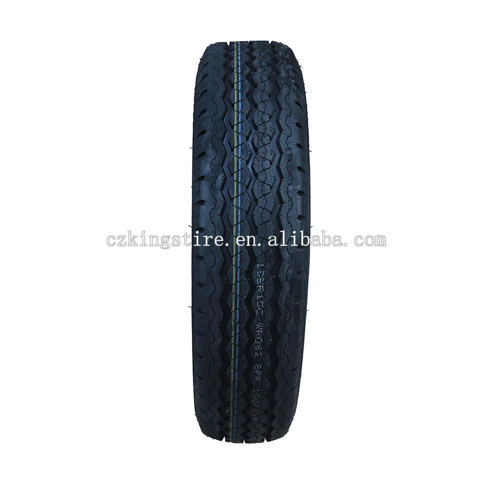 factory supplier 195R15C  trailer tire with  white coated steel wheel
