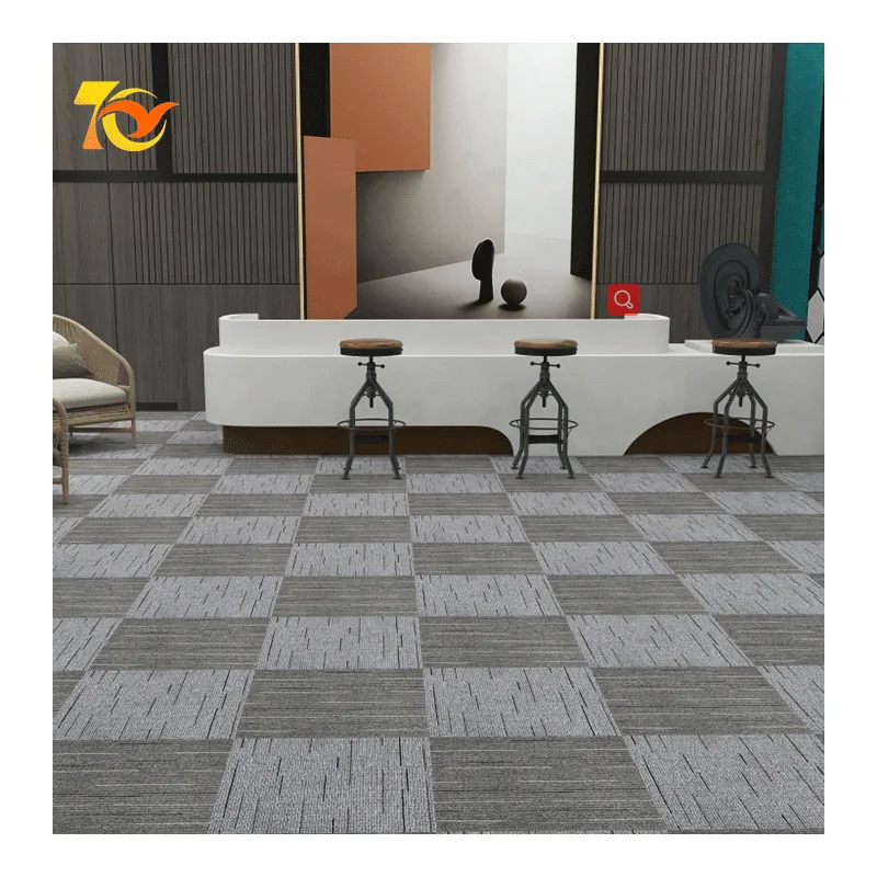 Anti-Slip Buy Carpet Tile Bitumen Backing Professional Factory Production Carpet Tile Price