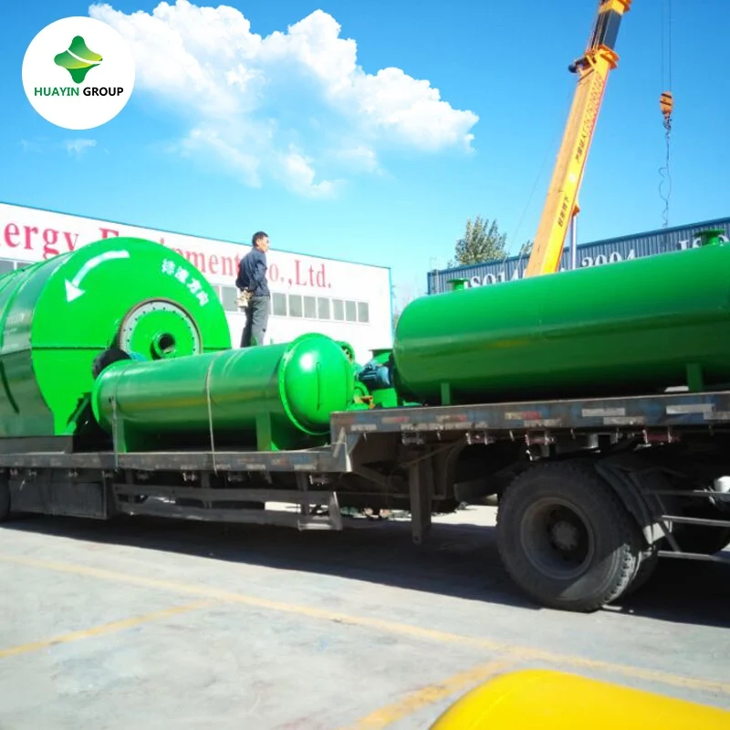 
HY-5 Ton machine pyrolysis of plastic waste recycling to liquid fuel diesel oil reactor 