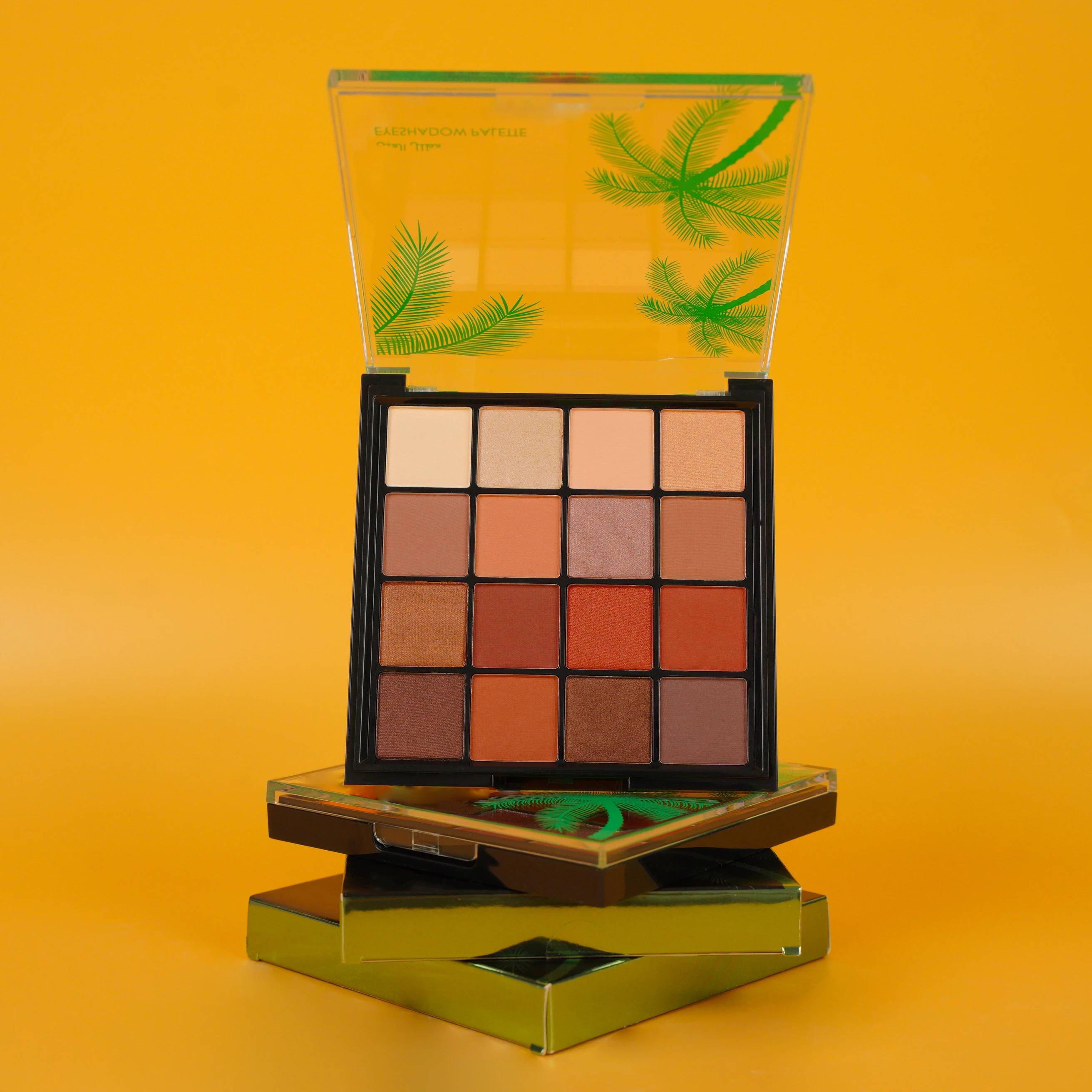 OEM Acrylic Eyeshadow Palette Private Label High Pigment Custom Eye Shadow Palette