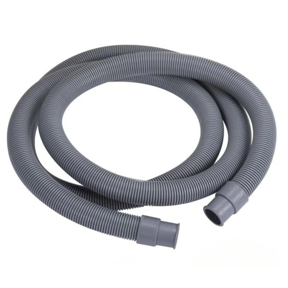 2-meter universal washing machine drainage hose, dishwasher drainage extension hose, corrugated pipe drainage hose kit