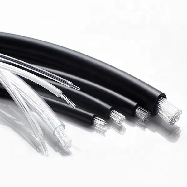1.0/2.2*4.4/6.0mm Two core POF PMMA Plastic optical fiber cable