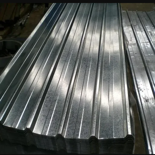 Zinc-Coated Galvanized Corrugated Metal Roofing Steel Sheet 26/28 Gauge GI BWG30/BWG32 G90/G60 Building Material Cutting BIS