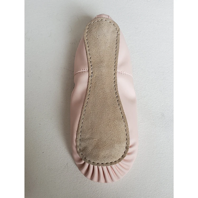 Good quality factory directly PU black pink brown high dance dancing ballet shoes