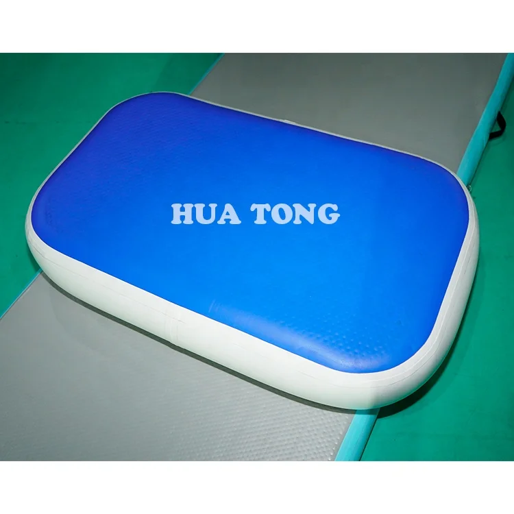 Cheap Training Tumbling Mat Airtrack Inflatable Square Air Track Mat Air Block For Gymnastics