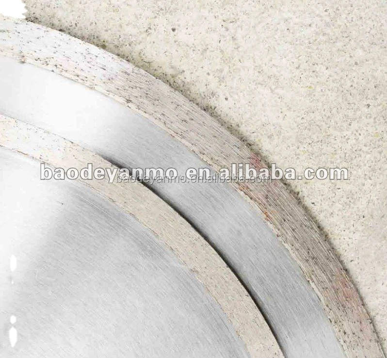 Diamond cutting wheels for glass, ceramic