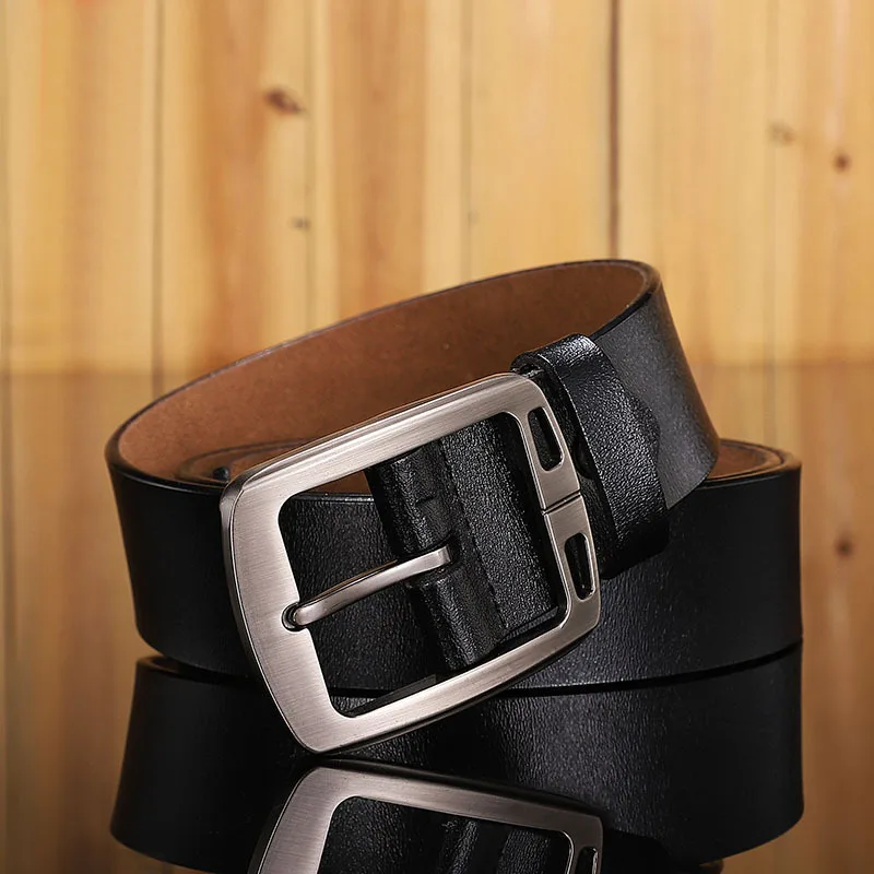 man Skinny Leather Leather Belts With For Jeans Adjustable Fashion  Waist Belt With Pin Buckle