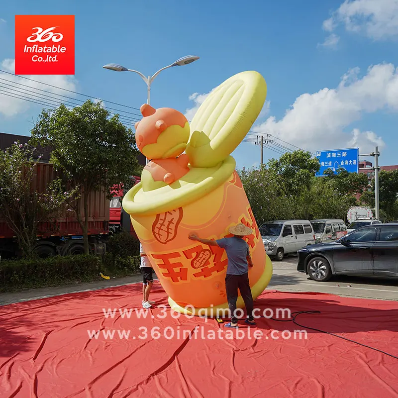 Customize Giant Advertising Inflatable Cartoon Can Custom Inflatables