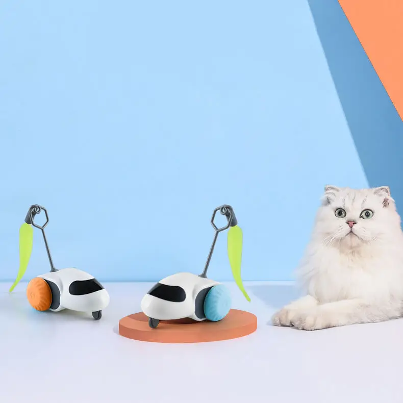 Wholesale Funny intelligent interactive cat toy electric self moving mouse toy