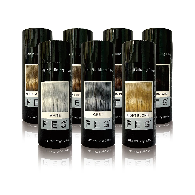 FEG Hair Building Fibers Keratin Spray Treatment Hair Growth Extension Powder for Fill In Fine
