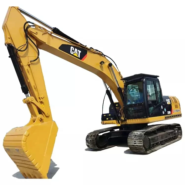 Low price used Caterpillar 320D excavator working weight of 20 tons crawler excavator