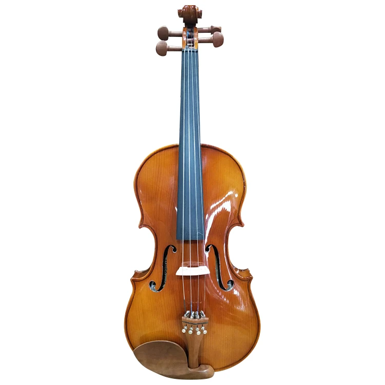 Hot Selling Chinese Hand Made Nice Flame Ebony Maple Viola Instrument For Sale