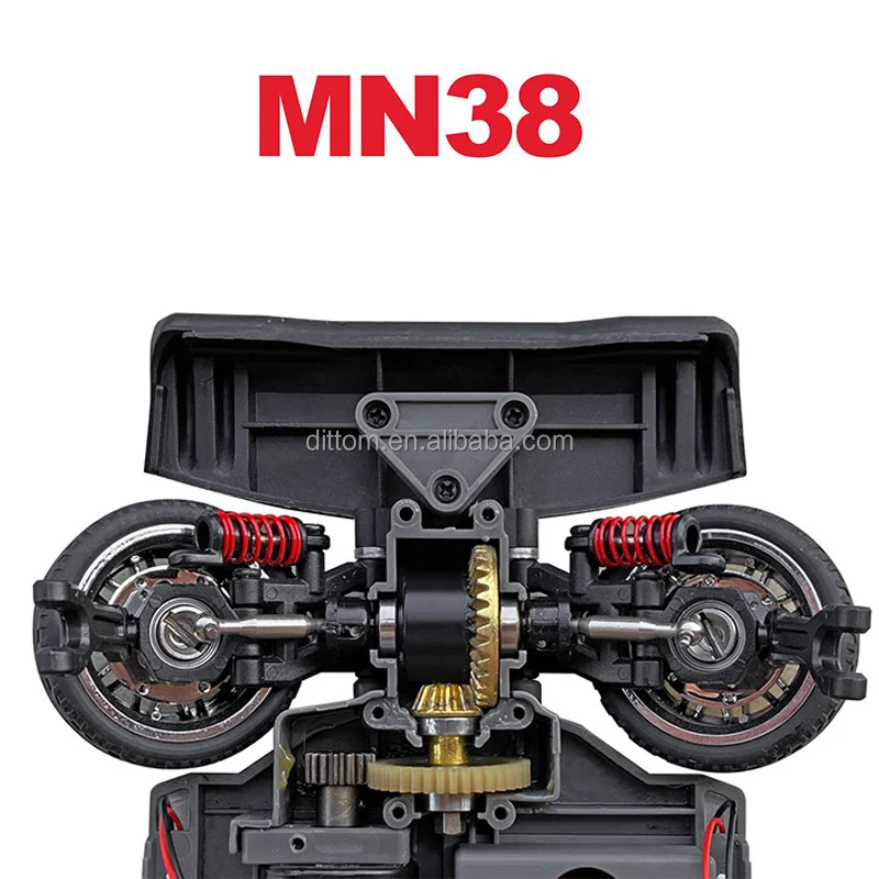 1/16 MN-38 2.4G RC Drift HK Taxi Car 4CH 20Km/h Taxi Simulation Model Car With Lights