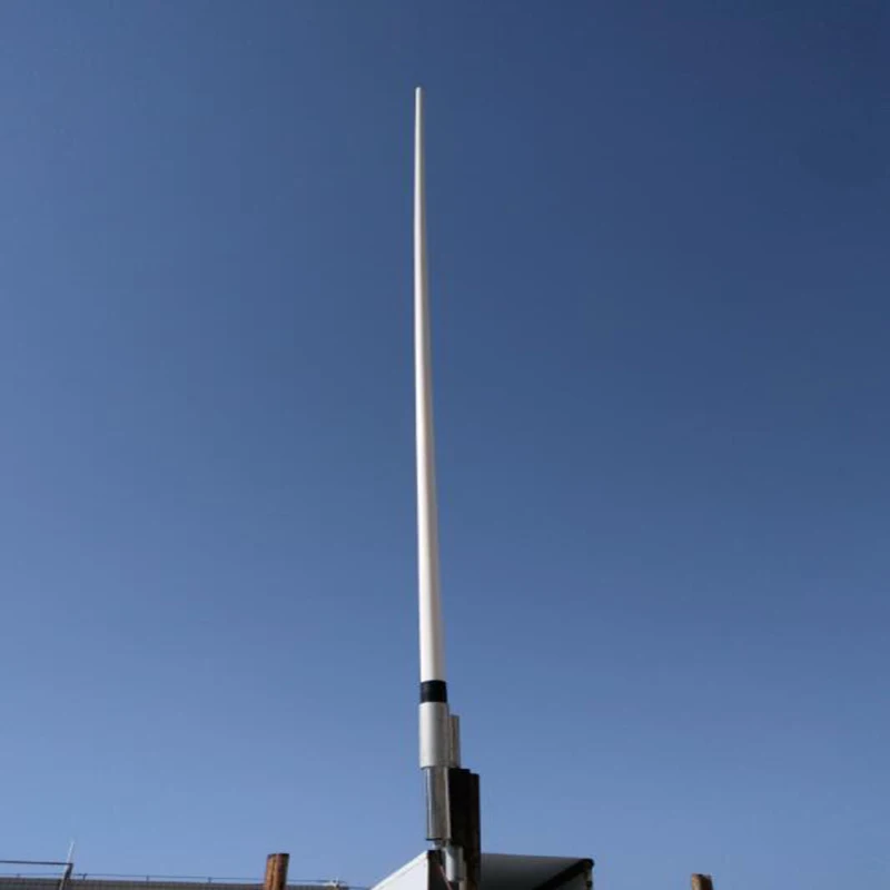 UHF 446MHz dipole 12dBi thick omni FRP base station 2 section fiberglass antenna 475cm N female amateur 447MHz 400-470MHz