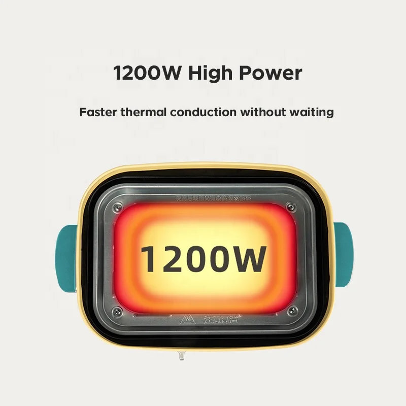 All in one kitchen appliance, electric cooker grill with multifunction and overheat protection