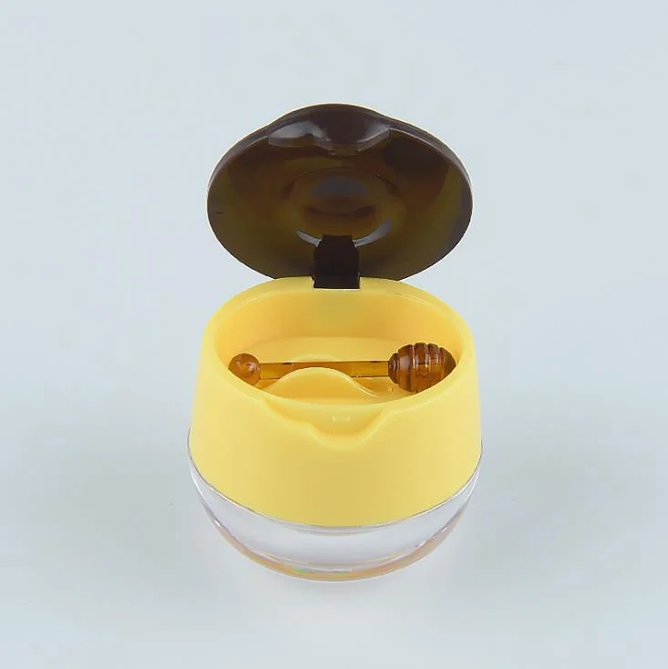Empty Honey Pot Bee Balm Sleeping Lip Scrubs container for DIy Lip balm