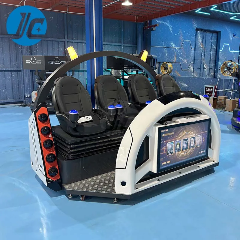 New Arrival UFO VR Simulator VR Gaming Roller Coaster Machine Flying Simulator 9D Cinema