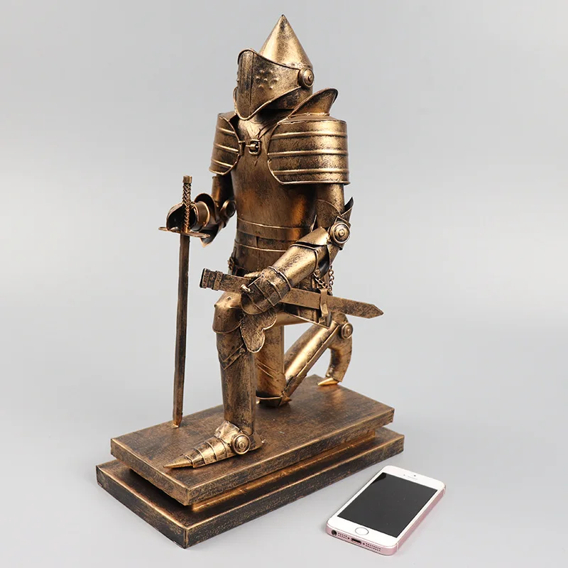 wholesale metal antique medieval knight model roman armour armor knight