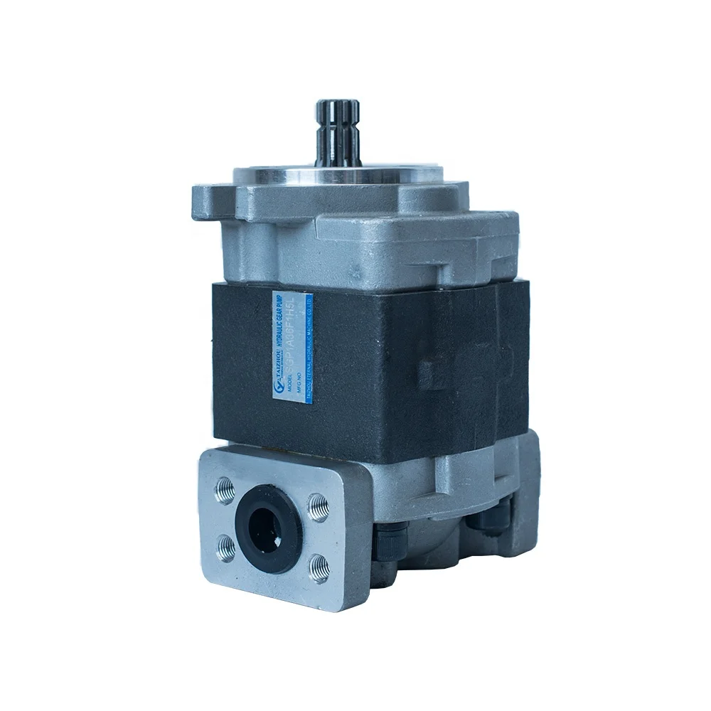 body aluminum alloy high flow 245 bar gear pump hydraulic, shimadzu SGP1-25 SGP1-27 SGP1-36 for forklift hydraulic oil gear pump