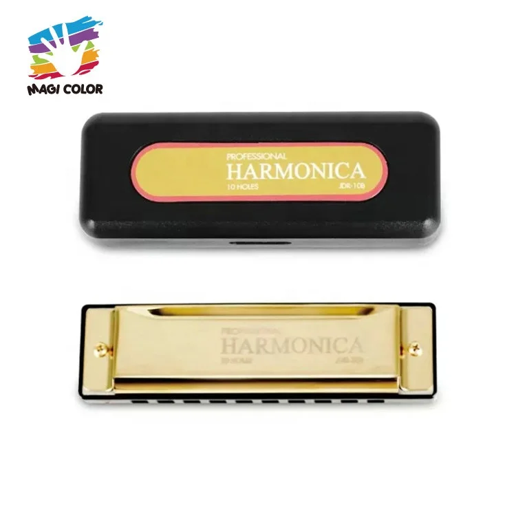 Wholesale educational musical instrument mini harmonica toy for children W07E010