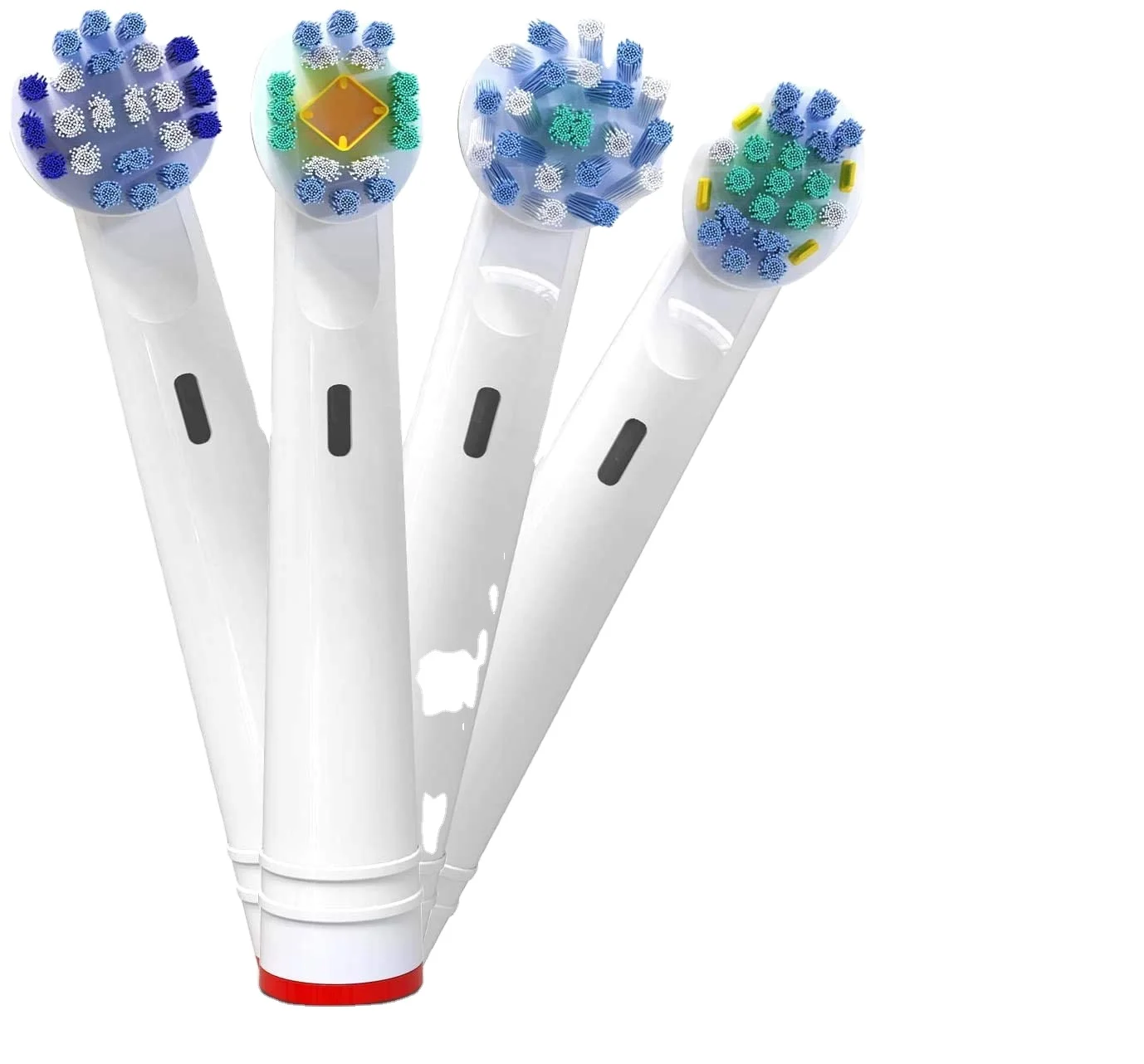 Toocare Hot-Sale 16 Pcs Toothbrush Replacement Heads for Oral B Brush Head Toothbrush