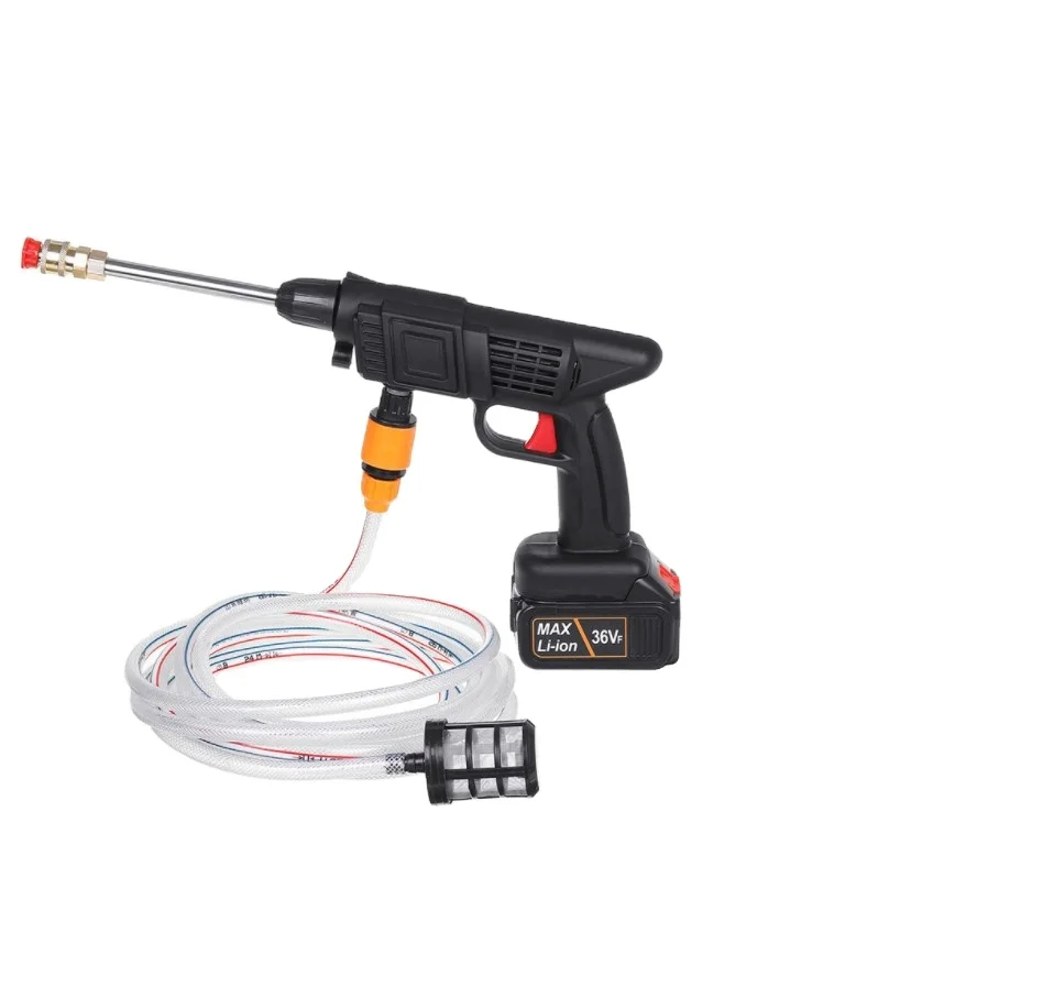 2021 hot sale Portable 24V/48VCordless Electric High Pressure Car  Washer Powerful Wash Jet Patio Car Cleaner