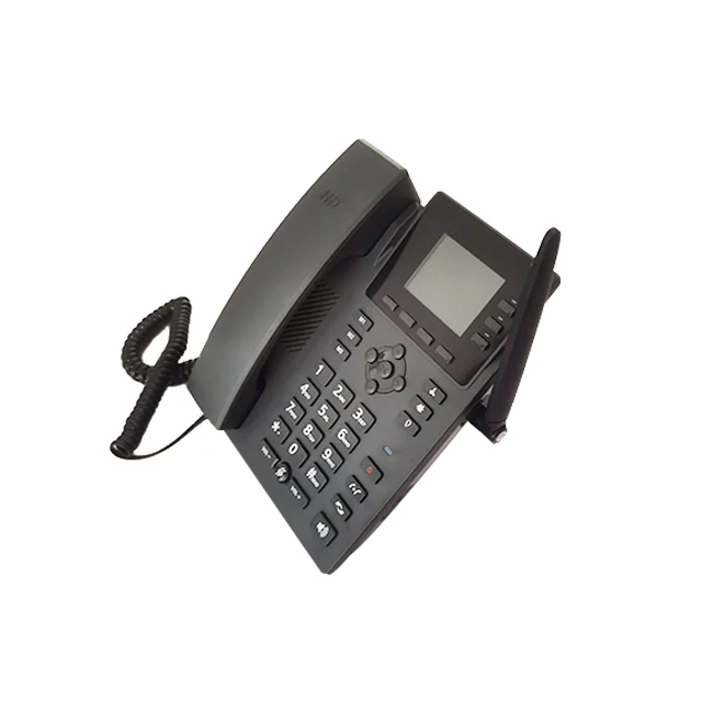 HD Voice 3 Party Audio Conference Voip Desktop Office ip phone With 3 Sip Lines