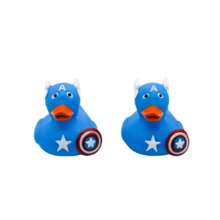 Custom PVC Plastic 3 inches 8-10 cm Cartoon Anime Character Rubber Duck Baby Bath Toy Yellow Vinyl Duck