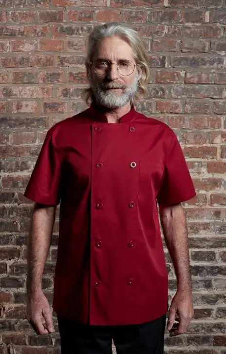 CHECKEDOUT Wholesale fashion kitchen staff work wear Uniformes chef wears professional coat and chef uniforms for restaurant