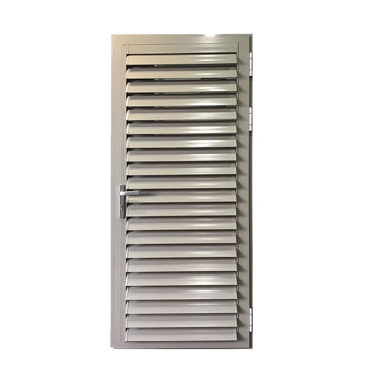 
high performance customized aluminum adjustable louvers door with AS 2047 certificate 