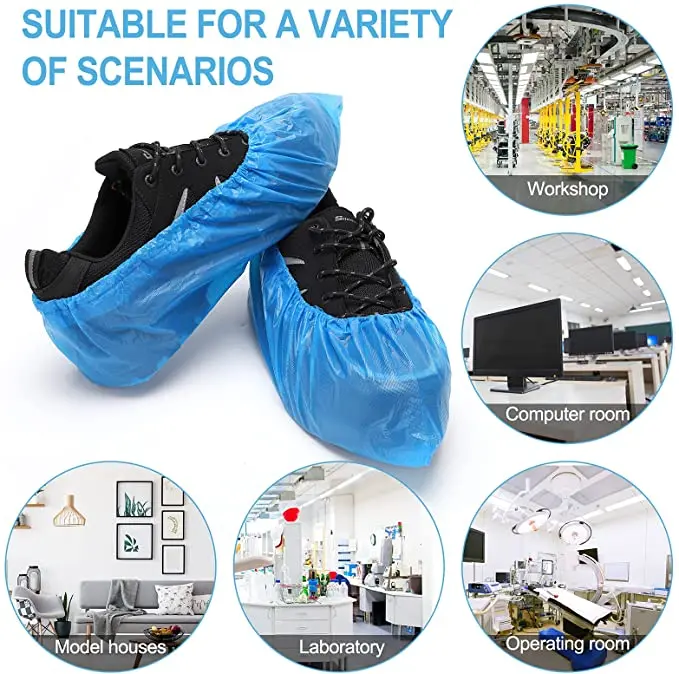 Disposable Medical surgical non skid Shoe Cover