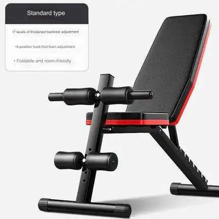 Adjustable Abs Bench for Abdominal Weights Training for Home Gym Equipment-Benches