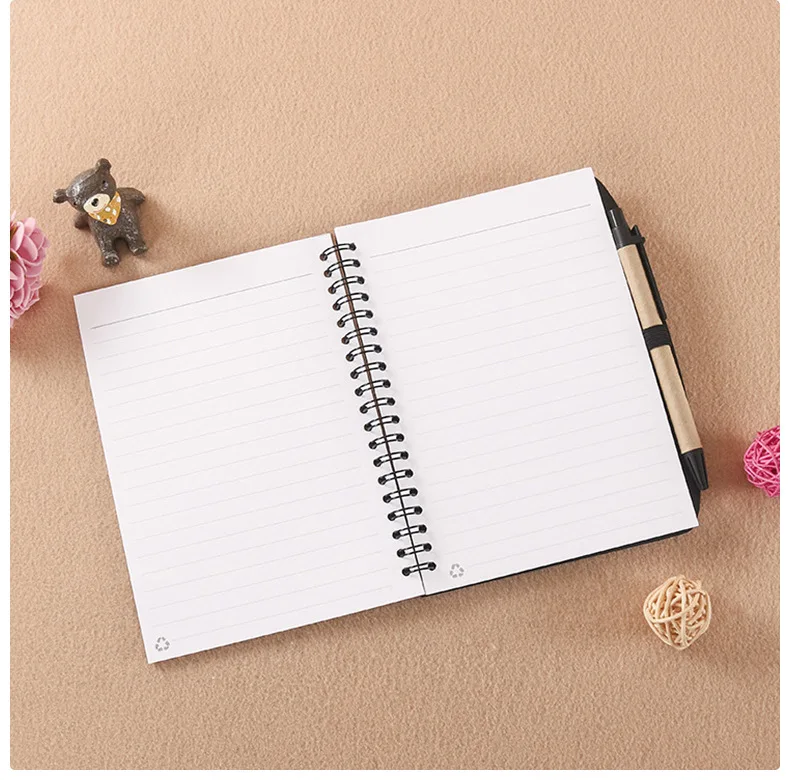 Eco Spiral Notebook Loose-leaf Paper Porous Binder