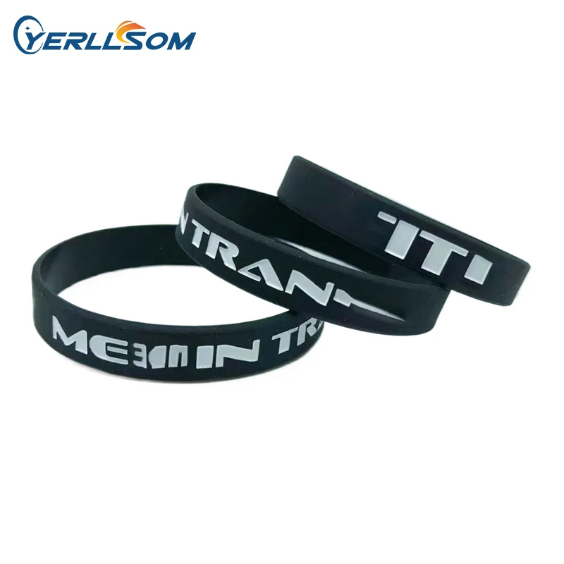 Custom printed rfid silicone wristbands rubber sports silicone wristband with customized logo