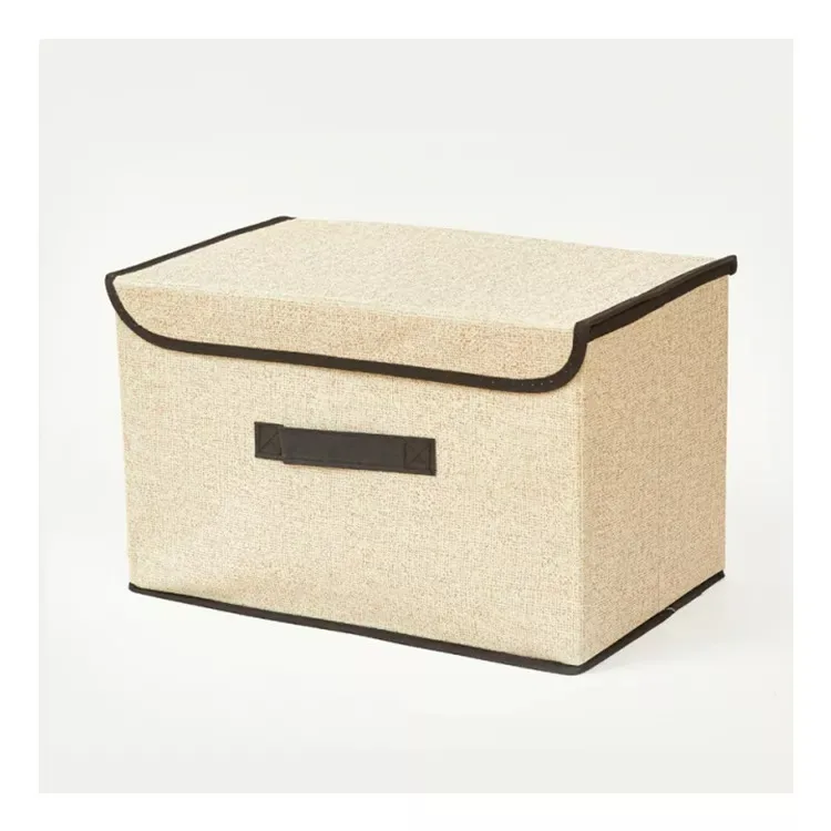 Hot Shopping Collapsible Pp Non Woven Wardrobe Cloth Organizer Socks Storage Box For Toys