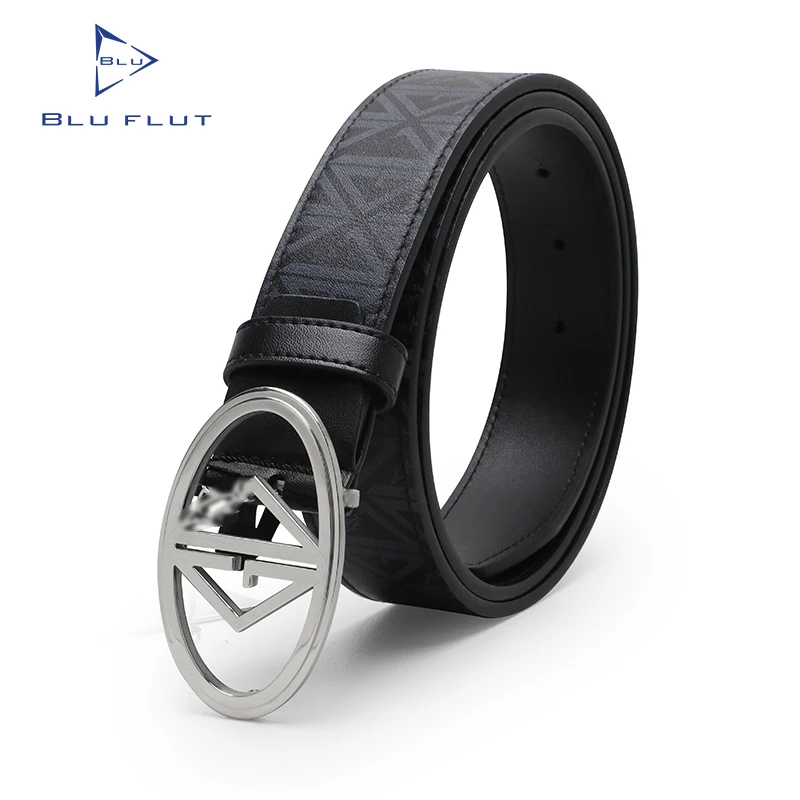 High quality custom stainless steel belt buckle leather man belt luxury genuine leather belts for men