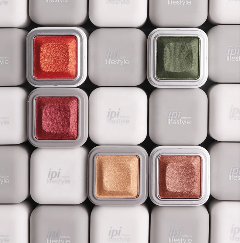 IPI Newest High Pigment Glitter Eyeshadow Waterproof Single Eyeshadow