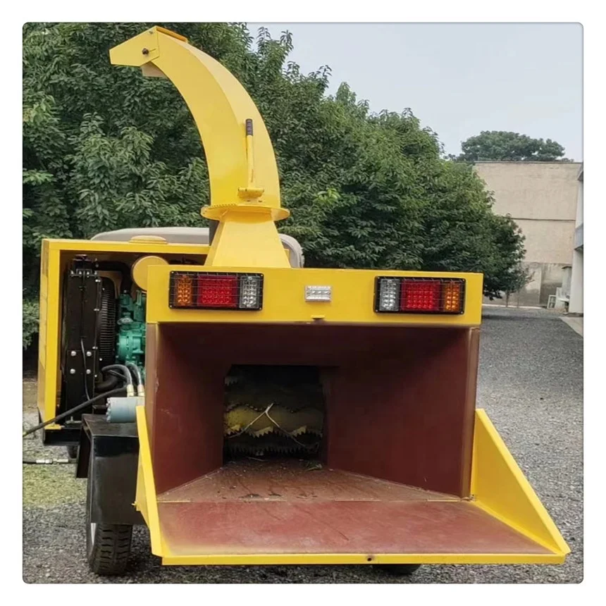 What else can a machine that crushes branches do?