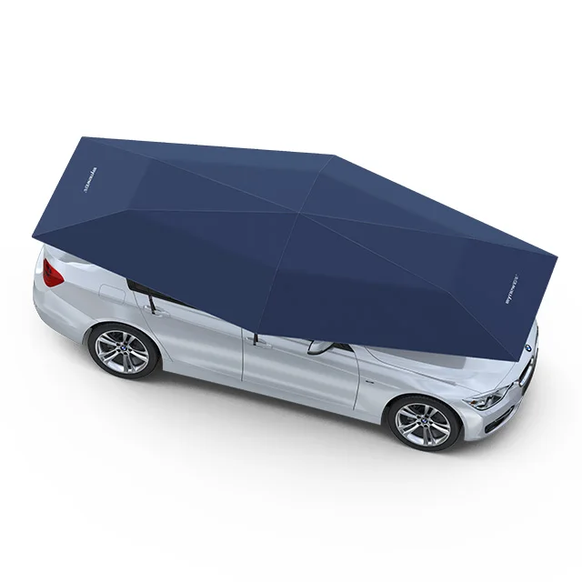 New design 4.8 Meter Car Accessories portable full automatic car sun shade umbrella covering
