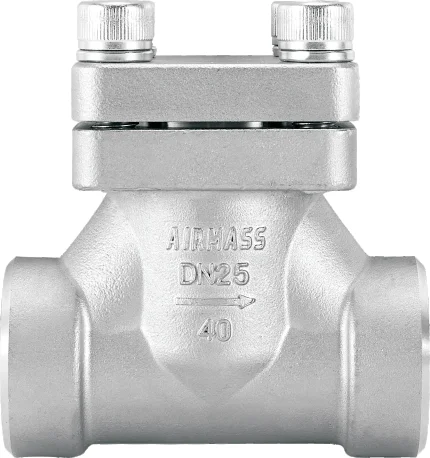 DH61F-40P Lift Check Valves with Spring for Re-Seating Designed Industrial Pipeline LNG System Vessels Low Pressure