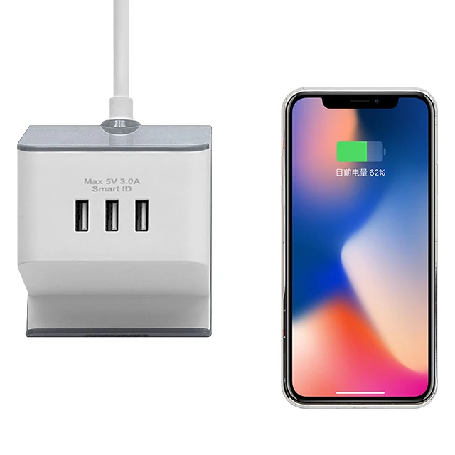  Прямая поставка сетевой фильтр для офиса с несколькими Usb-портами 3 А умный куб американской вилкой удлинительным кабелем 4 9