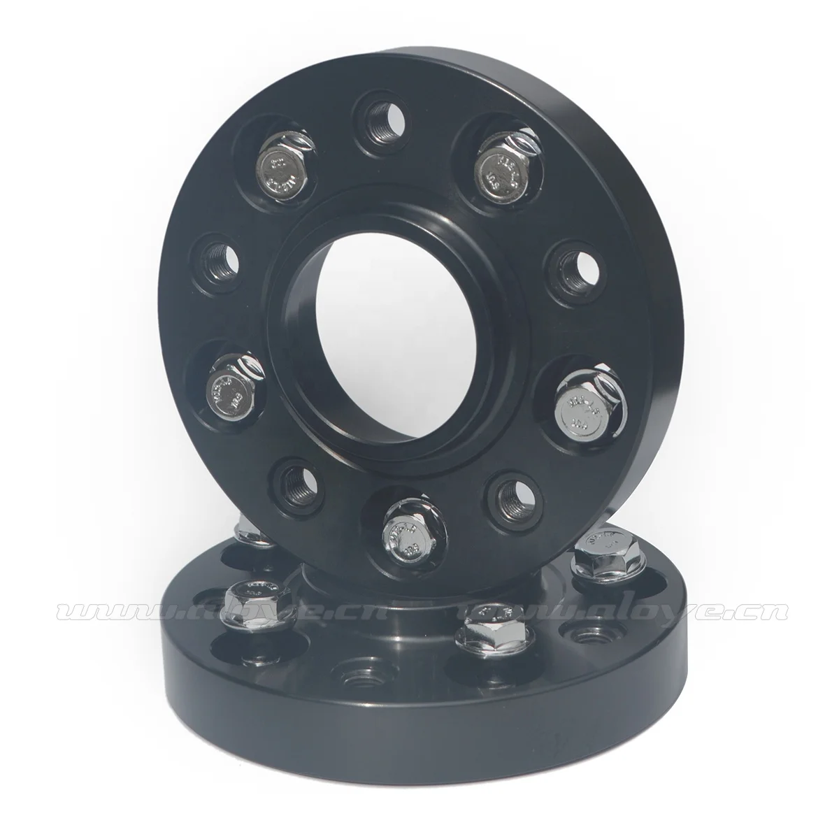 5x120 72.6 Staggered Wheel Spacers Kit 20mm W/ Short Head Bolts Fits E60 E63