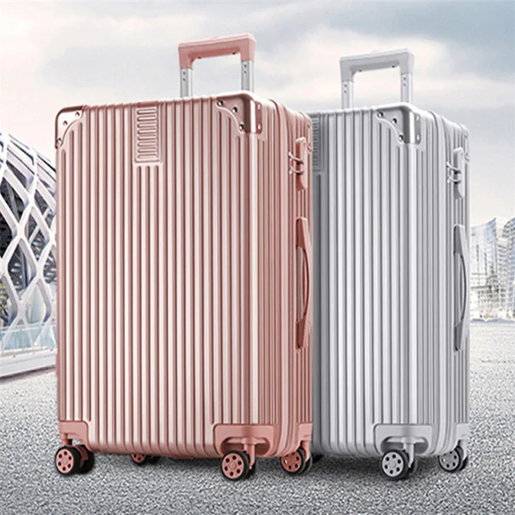 Custom High Quality Spinner Wheels Luggage Pc Trolley Aluminium Travel Luggage Suitcase Luggage Bag For Travel