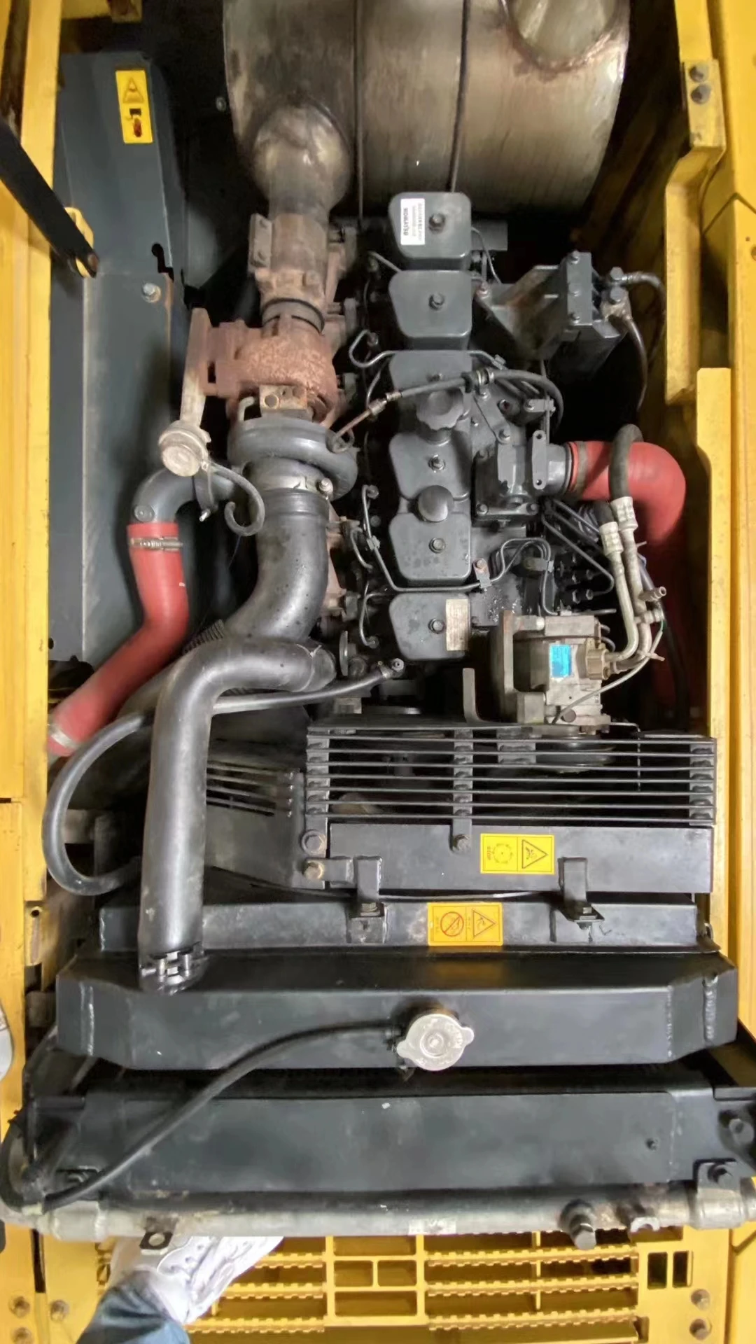 Real-time data display Used Original Excavator machine Japanese Original  komatsu pc210-7  Excavator For Sale