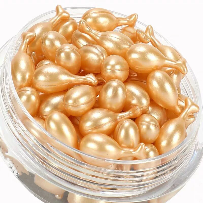Custom Brand Anti-Wrinkle Facial Capsules Essence Moisturizing Anti-Aging Whitening Brightening Vitamin E Facial Serum Skin Care