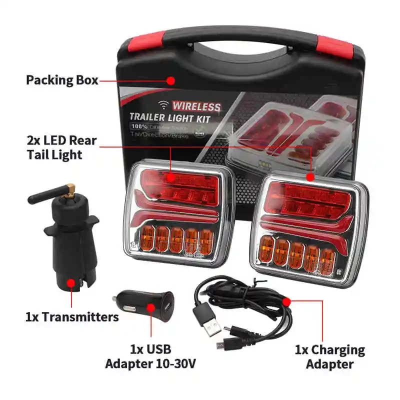 Trailer parts & lamp