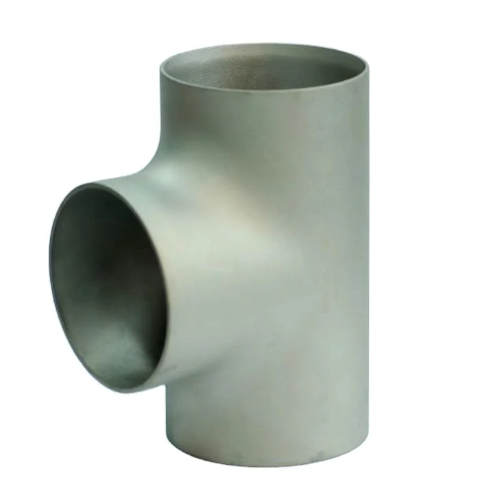 T-shaped Y-shaped tees copper nickel pipe fittings Copper nickel tees Copper Nickel Equal Tee