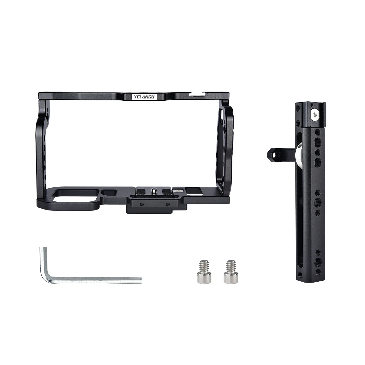 YELANGU C9 Aluminum alloy Camera Cage For for Blackmagic Design Pocket Cinema Camera BMPCC 4K 6K Cage Rig