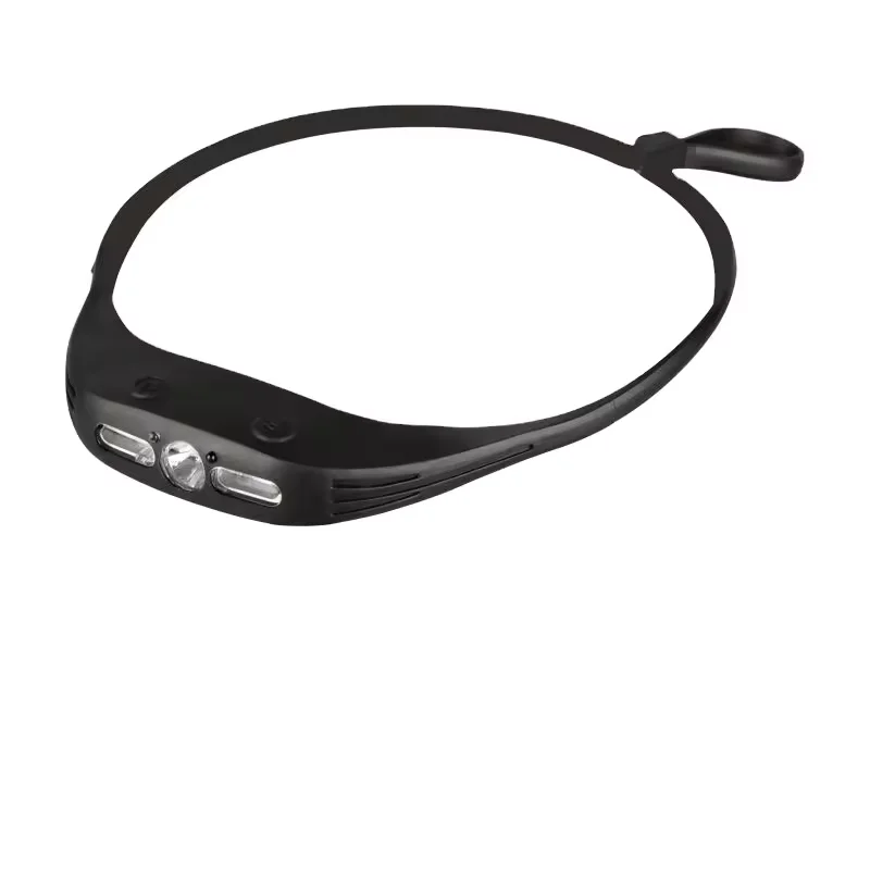 Мини-датчик движения налобный фонарь перезаряжаемый с USB-зарядкой Водонепроницаемая фара для ремонта ночного спорта