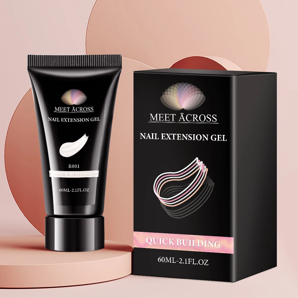 Factory Direct Sale Extension Tip Color Polish Logo Art Pastel Hard Kg Uv Glue Liner Acrylic Gel Nail Builder